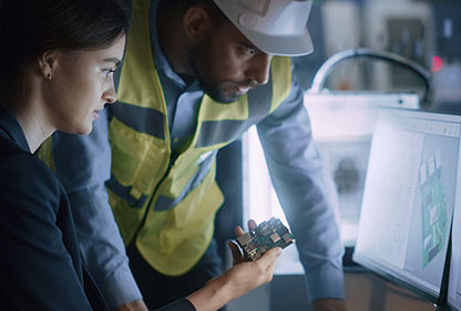 Blog-Vorschaubild zum Beitrag Digitalisierung steigert Effizienz in der Fertigung