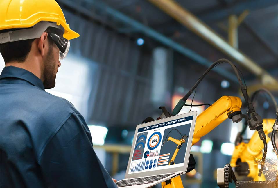 Blog-Vorschaubild zum Beitrag wie digitale Arbeitsanweisungen die Fertigung revolutionieren