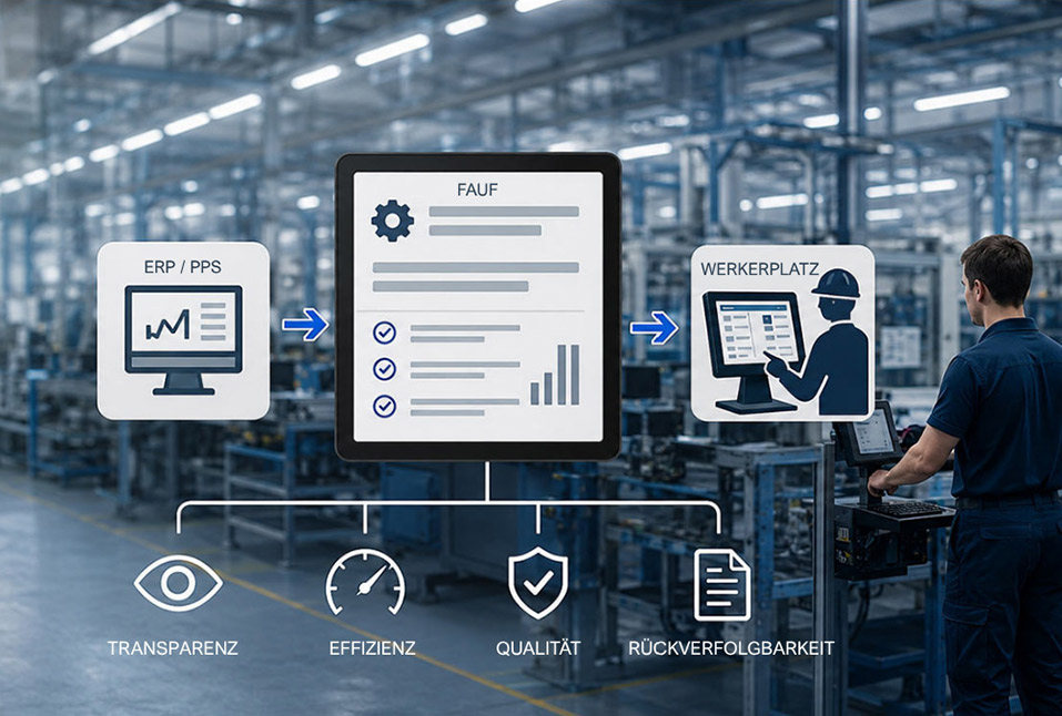 Blog-Vorschaubild zum Beitrag Fertigungsauftrag (FAUF): Warum er über Effizienz und Qualität in Ihrer Produktion entscheidet